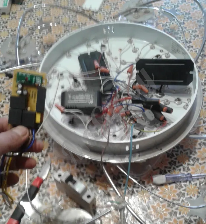 Ремонт люстр.